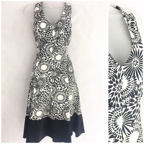 Nine West Dresses & Skirts - Women’s Nine West A LINE BLACK WHITE DRESS SZ. 12